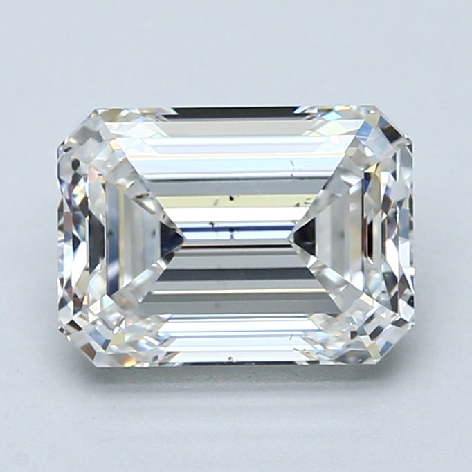2.5ct Emerald G SI1 Natural Diamond