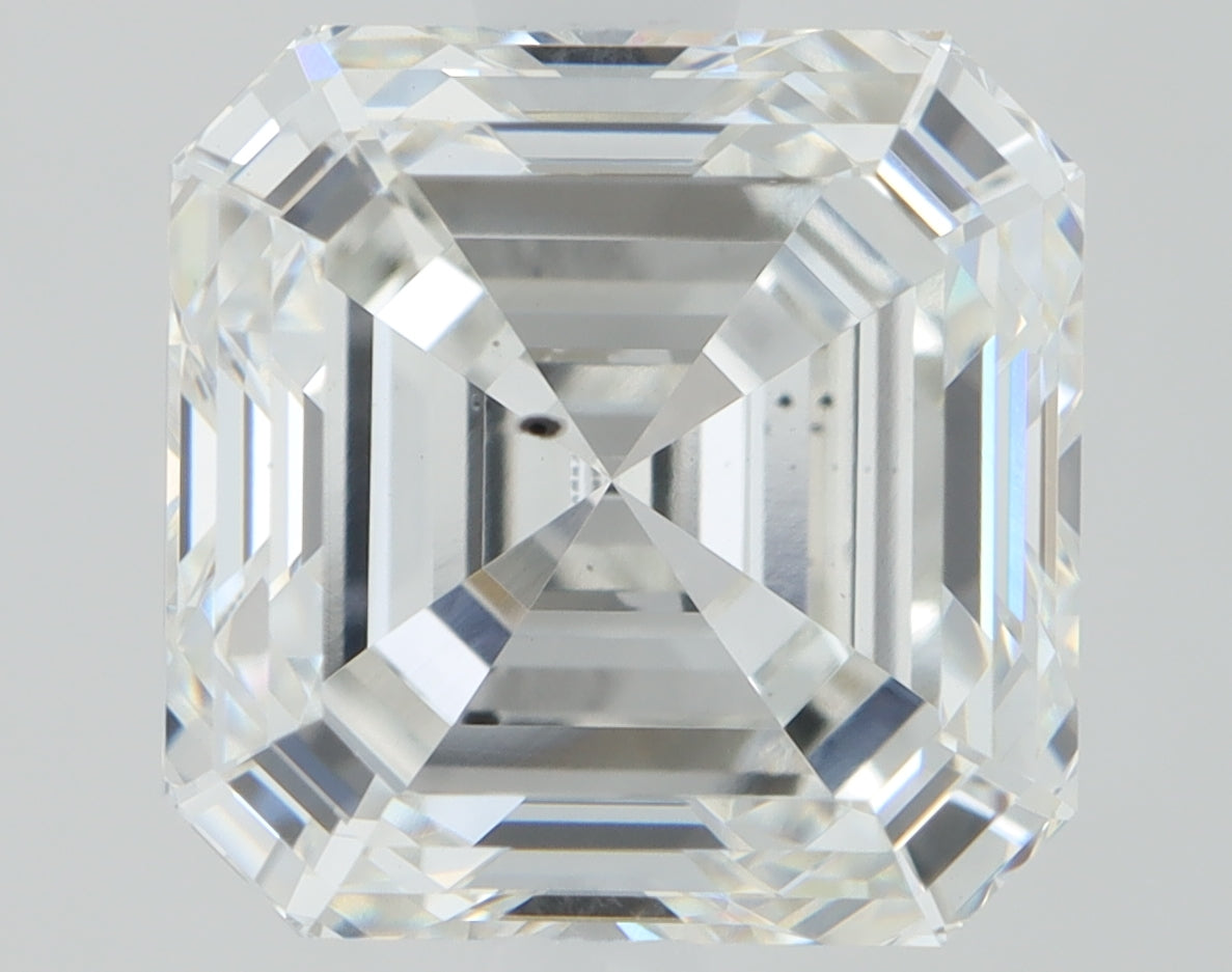 2.17ct Asscher F SI1 Lab Grown Diamond
