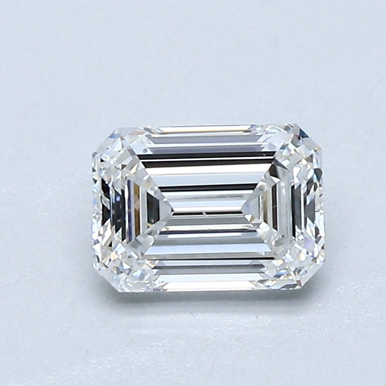 0.9ct Emerald E VS1 Natural Diamond