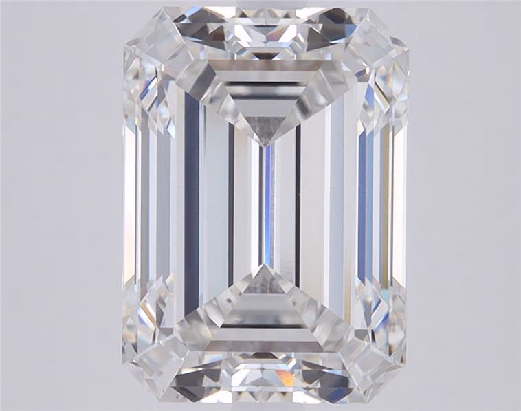 1.54ct Emerald F VVS2 Lab Grown Diamond