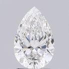 1.58ct Pear F VVS1 Lab Grown Diamond