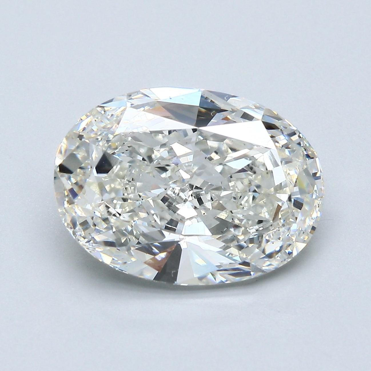 5.01ct Oval J VS2 Natural Diamond