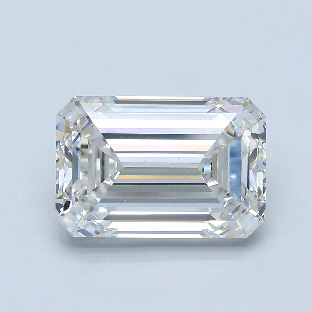 5.55ct Emerald F VS2 Lab Grown Diamond