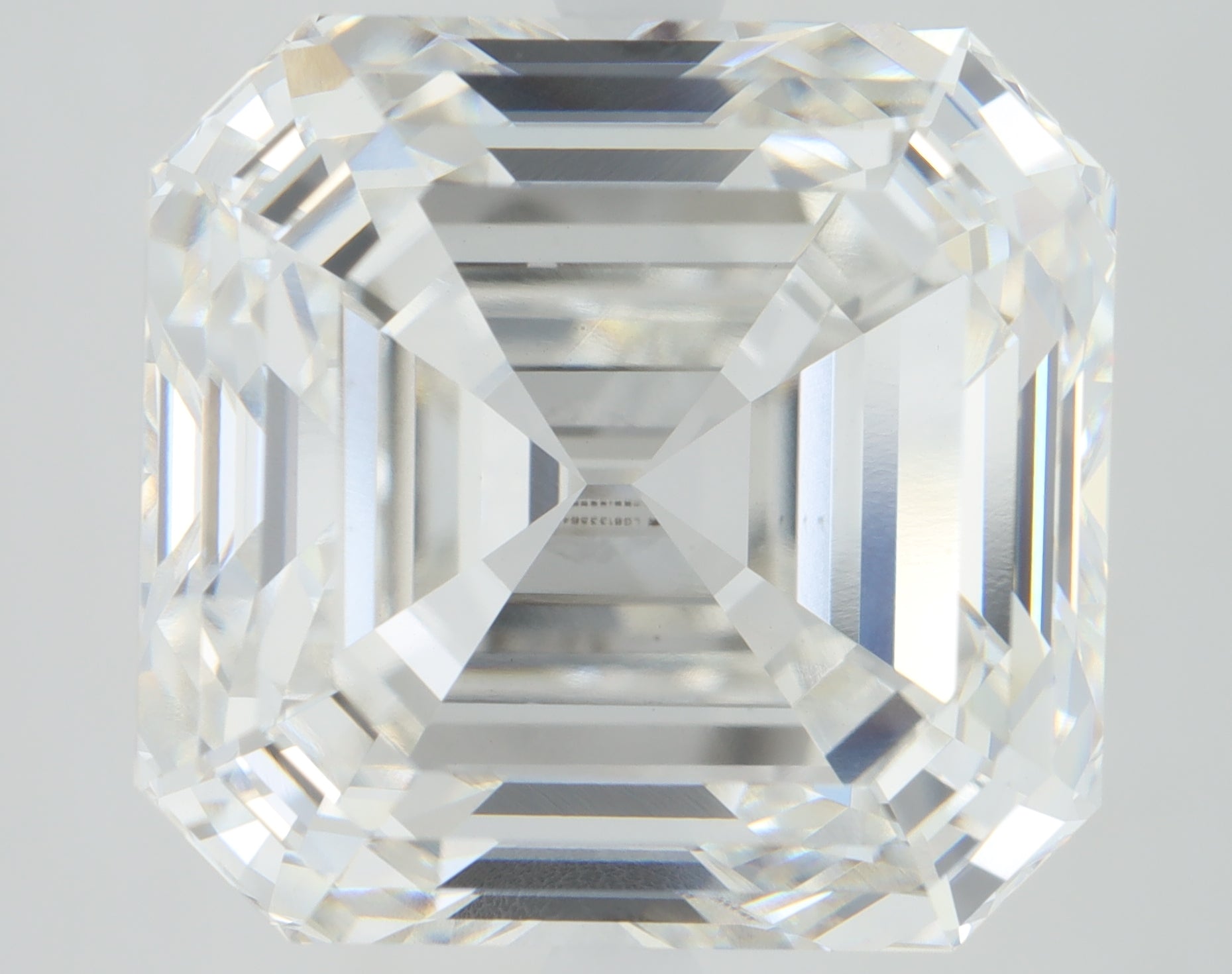 9.3ct Asscher G VVS2 Lab Grown Diamond