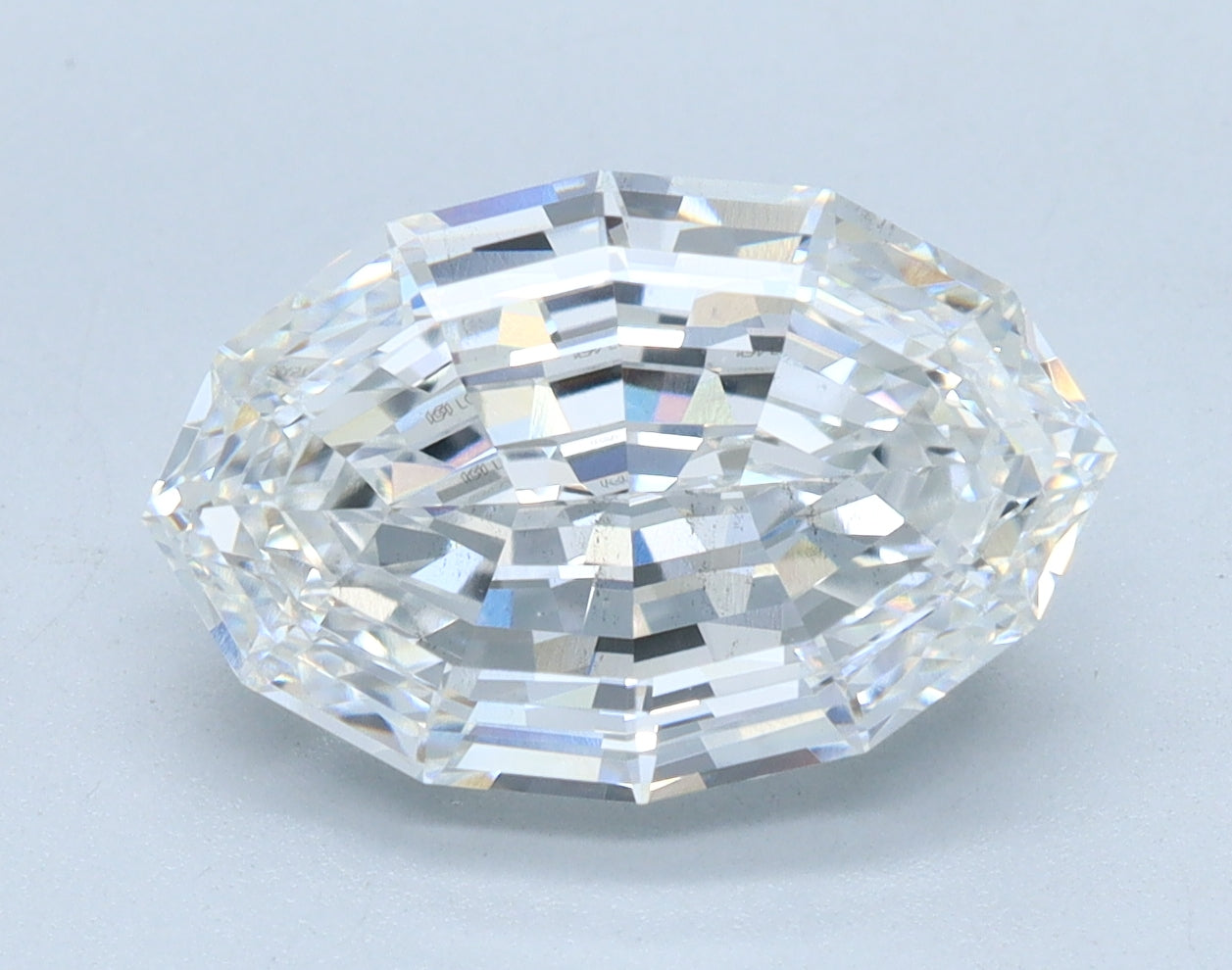 3.52ct Oval Step Cut E VS2 Lab Grown Diamond