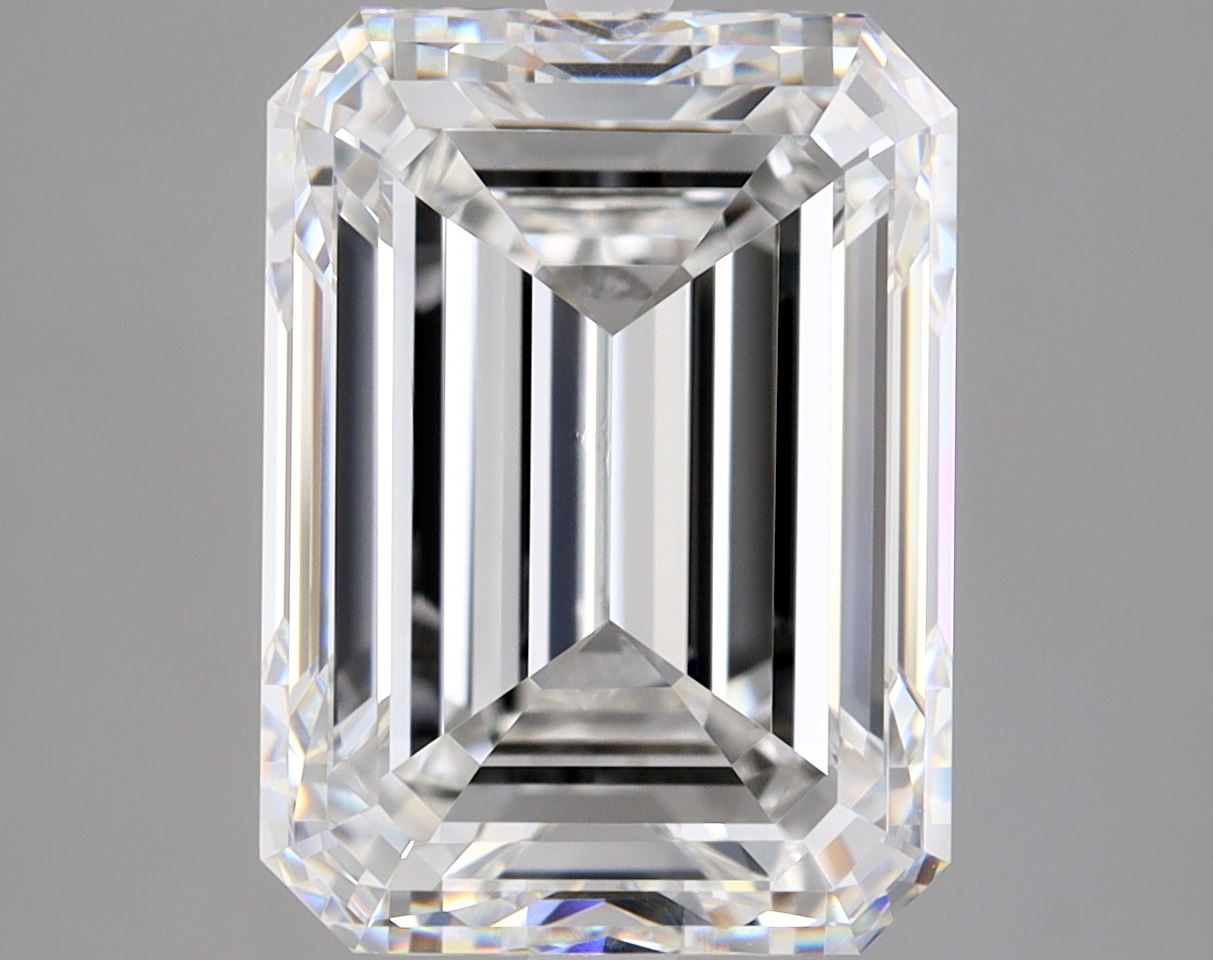 5.01ct Emerald F VS1 Natural Diamond