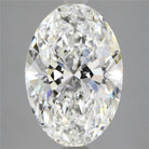 4.6ct Oval D VVS2 Lab Grown Diamond
