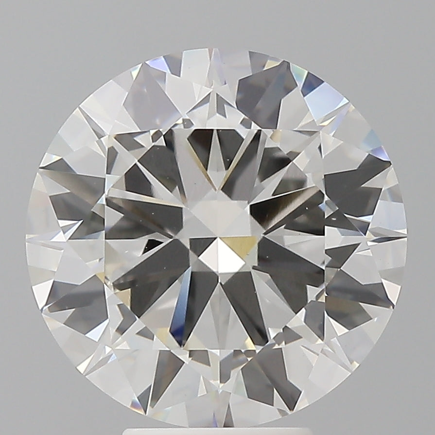 6.01ct Round F VVS2 Lab Grown Diamond