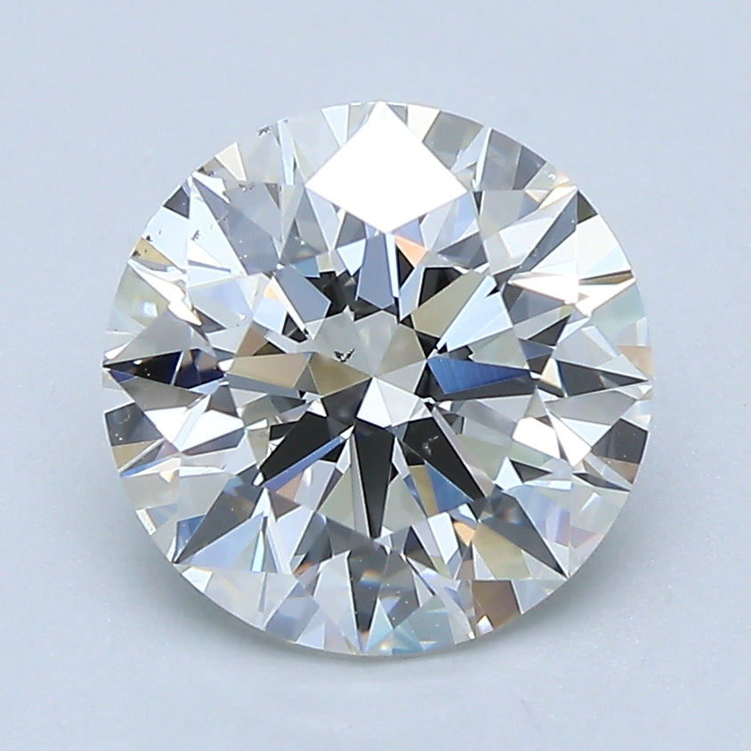 2.5ct Round H VS2 Natural Diamond