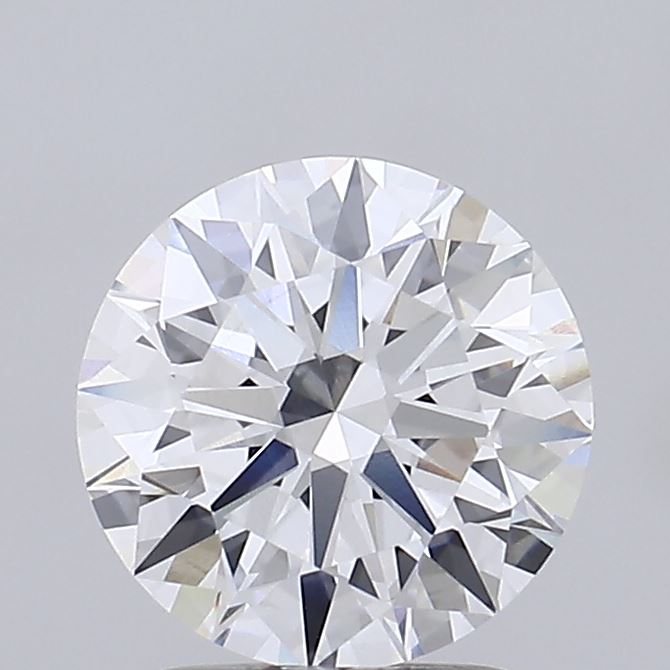 2.18ct Round D VVS2 Lab Grown Diamond