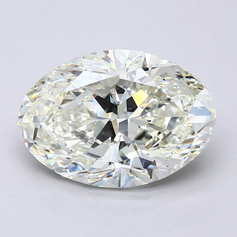 5.51ct Oval K SI1 Natural Diamond