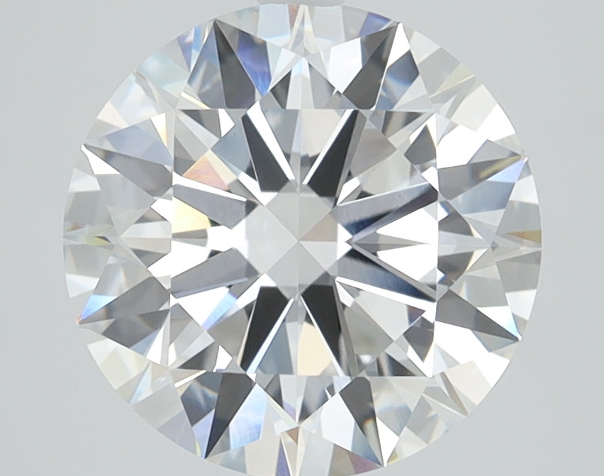 2.97ct Round E VVS2 Lab Grown Diamond