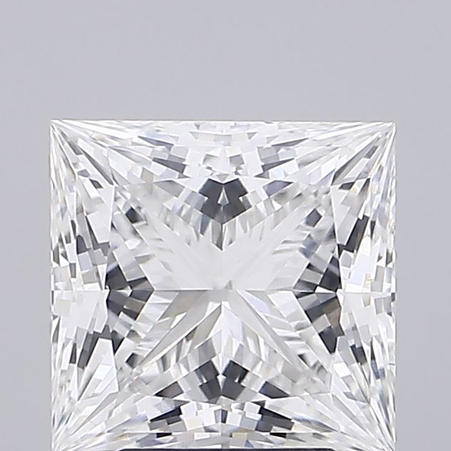 3.72ct Princess E VVS2 Lab Grown Diamond