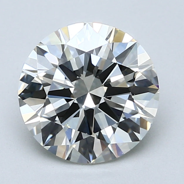 2.01ct Round J VS1 Natural Diamond