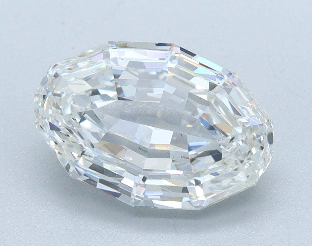2.37ct Oval Step Cut E VS2 Lab Grown Diamond