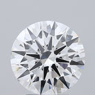 3.33ct Round F VS1 Lab Grown Diamond