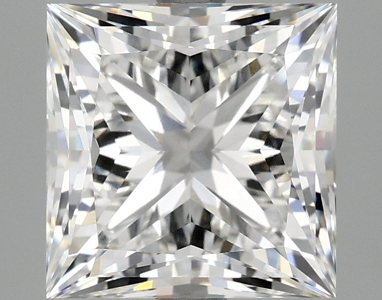 4.15ct Princess F VVS2 Lab Grown Diamond