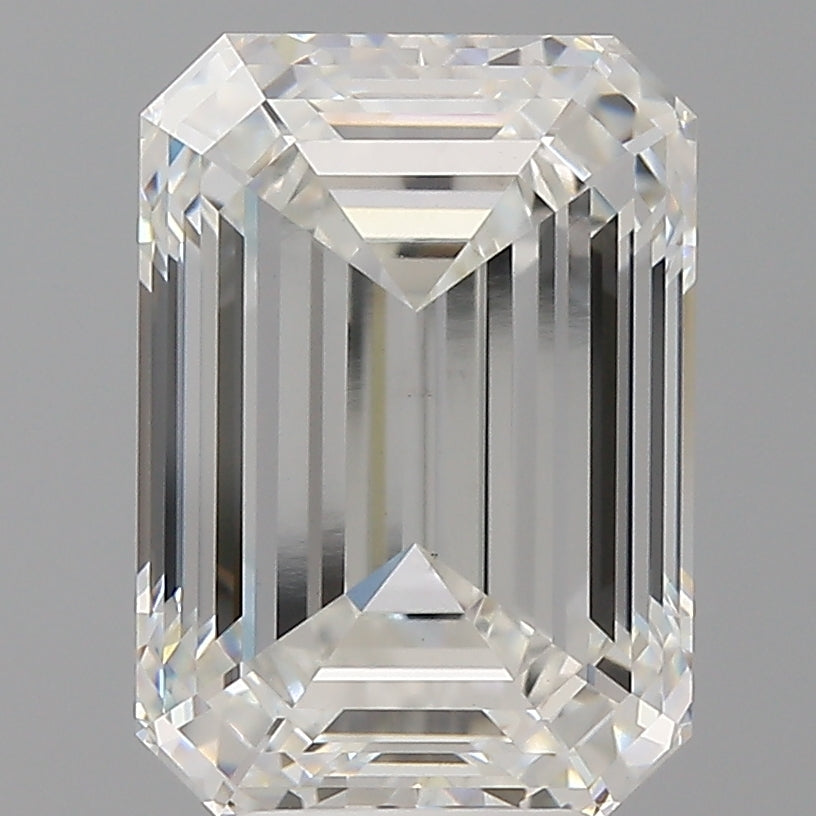 5.57ct Emerald F VVS2 Lab Grown Diamond