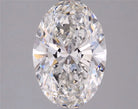 1.42ct Oval D VVS2 Lab Grown Diamond