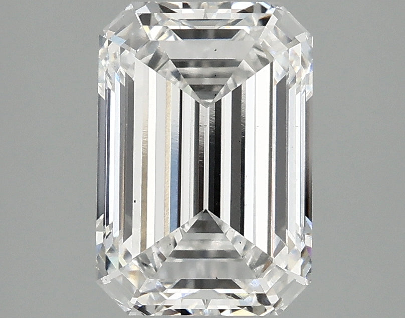 2.58ct Emerald E VS2 Lab Grown Diamond