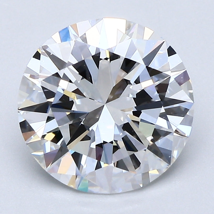 2.87ct Round F VS1 Natural Diamond