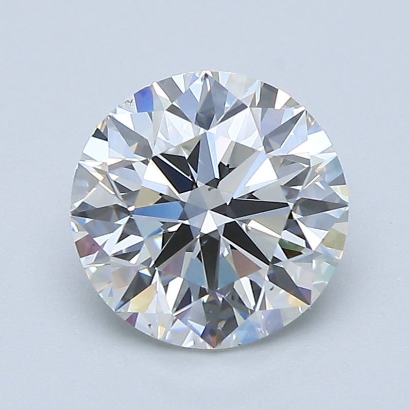 2ct Round G VS2 Natural Diamond