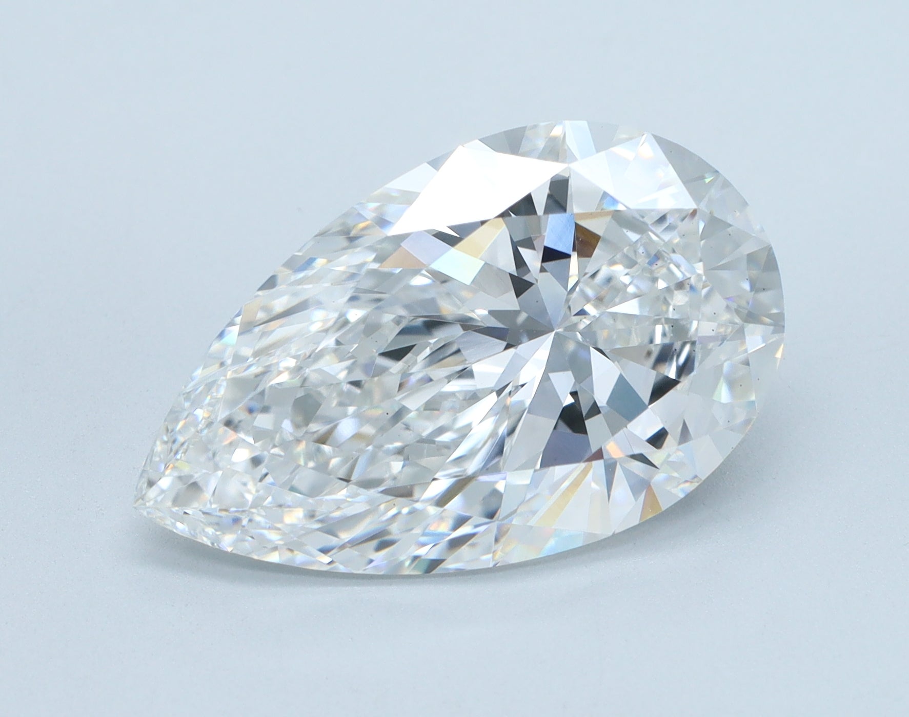 6.02ct Pear D VS2 Lab Grown Diamond