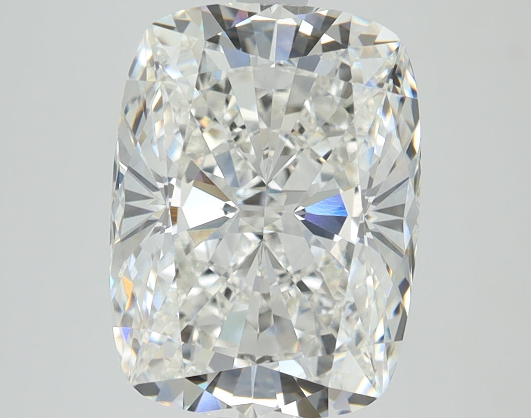 4.06ct Cushion F VVS2 Lab Grown Diamond