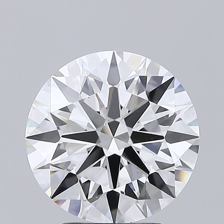 3.39ct Round F VS2 Lab Grown Diamond