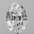 6.1ct Step Oval E VVS2 Lab Grown Diamond