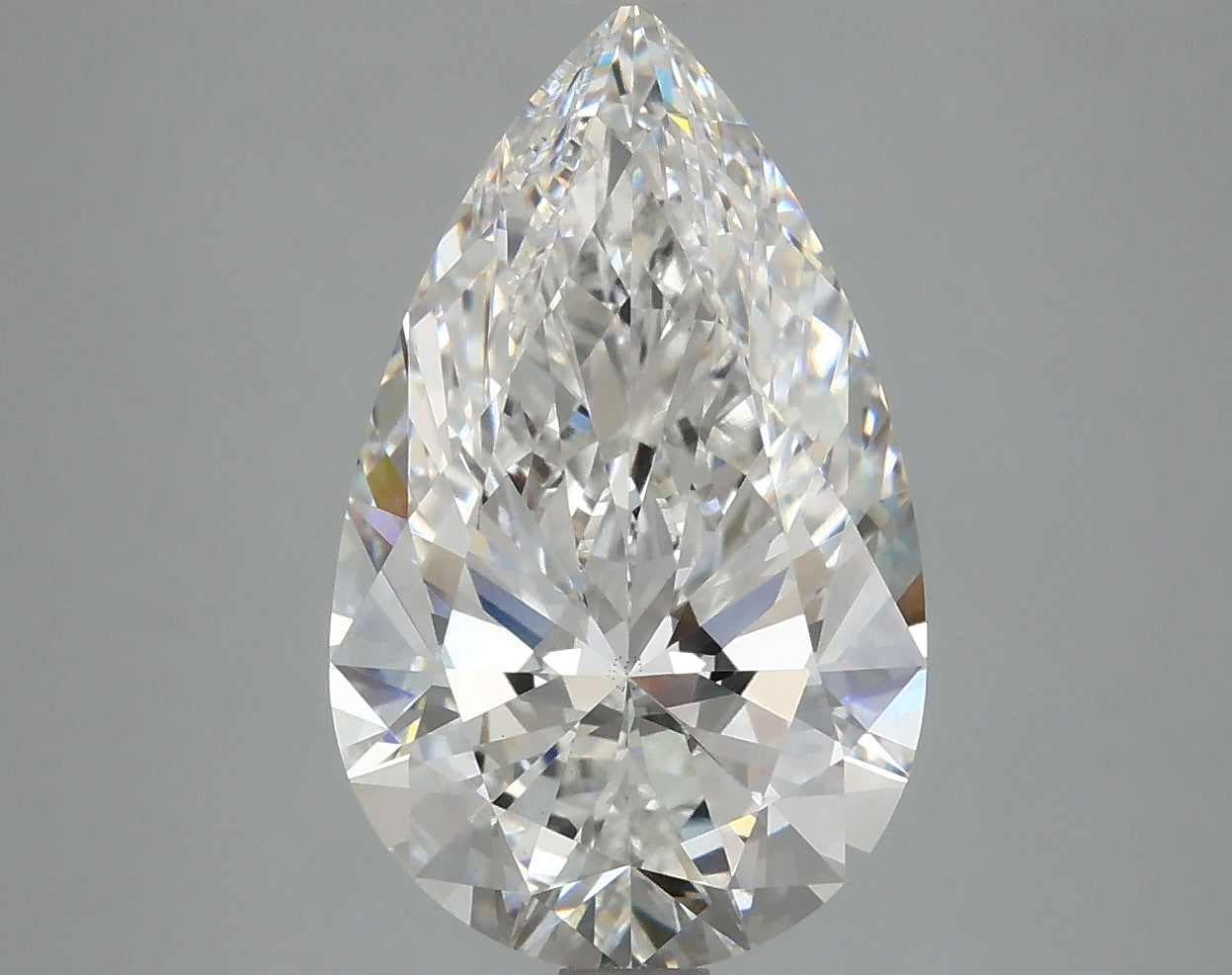 4.33ct Pear F VS1 Lab Grown Diamond