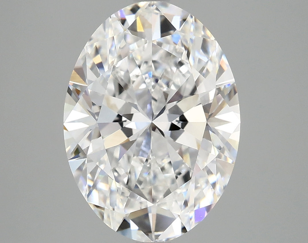 4.1ct Oval D VVS2 Lab Grown Diamond