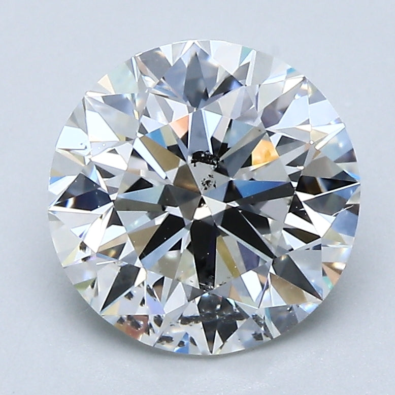 2.5ct Round G SI2 Natural Diamond