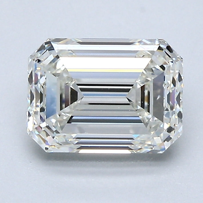 1.7ct Emerald I VVS2 Natural Diamond