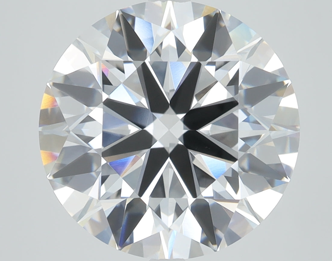3.82ct Round D IF Lab Grown Diamond