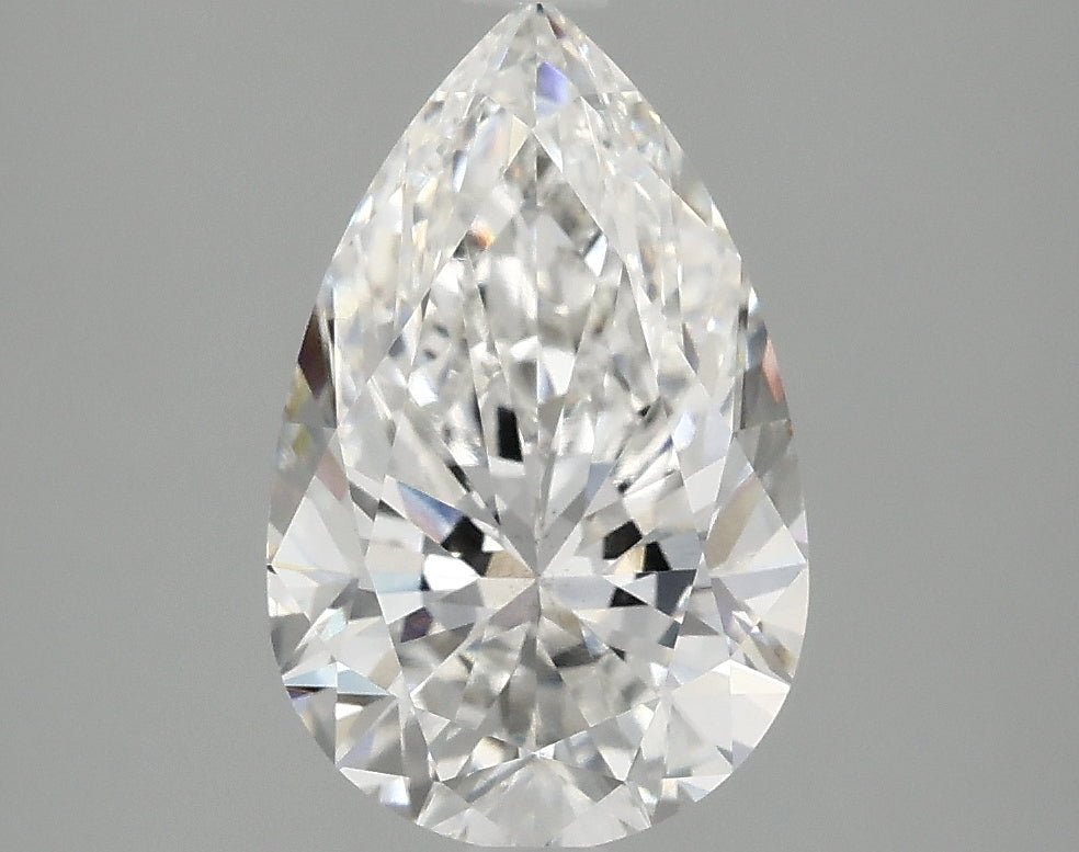 2.45ct Pear F VS2 Lab Grown Diamond