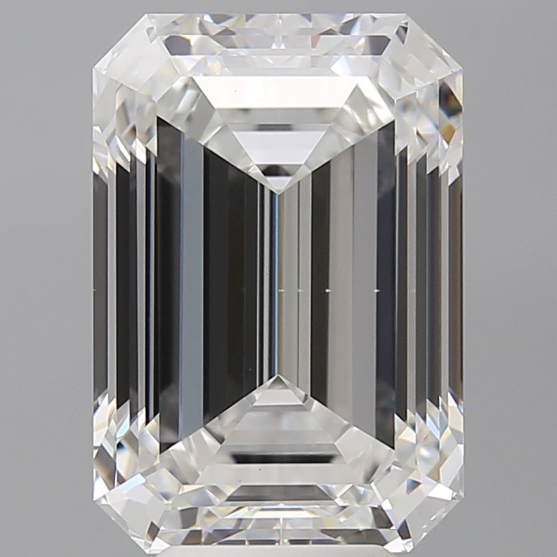 7.09ct Emerald E VS2 Lab Grown Diamond