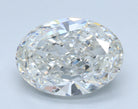 3.11ct Oval Step Cut F VVS2 Lab Grown Diamond