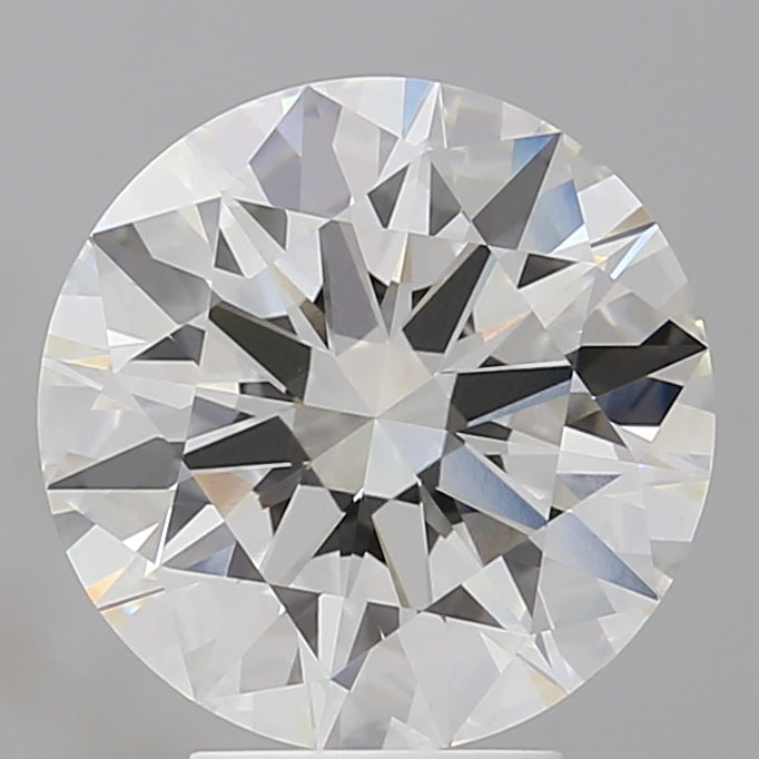 4.57ct Round F VVS2 Lab Grown Diamond