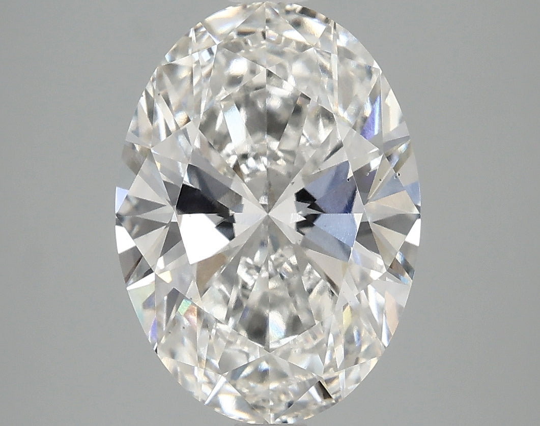 3.71ct Oval F VS2 Lab Grown Diamond