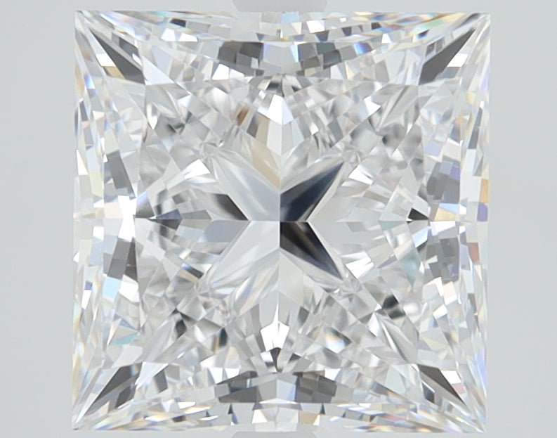 3.65ct Princess D VVS2 Lab Grown Diamond