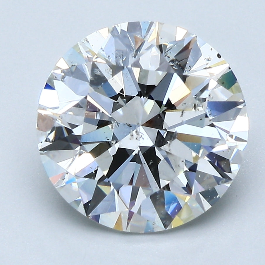 3.91ct Round G SI2 Natural Diamond