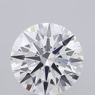 2.08ct Round E VS1 Lab Grown Diamond
