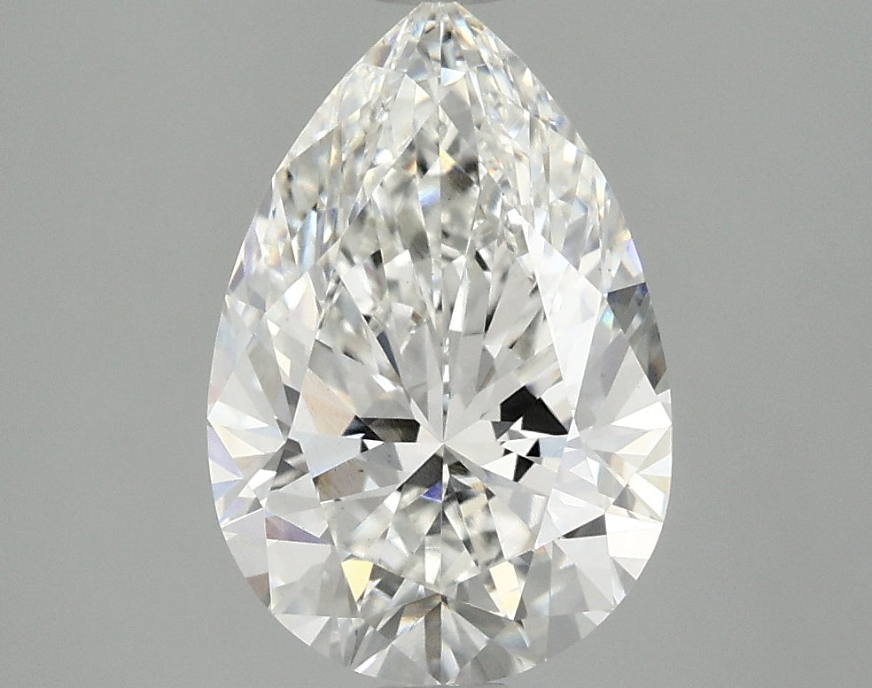 2.61ct Pear F VS1 Lab Grown Diamond