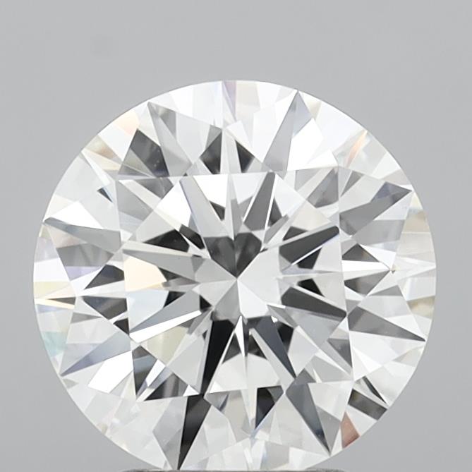 2.9ct Round F VVS2 Lab Grown Diamond