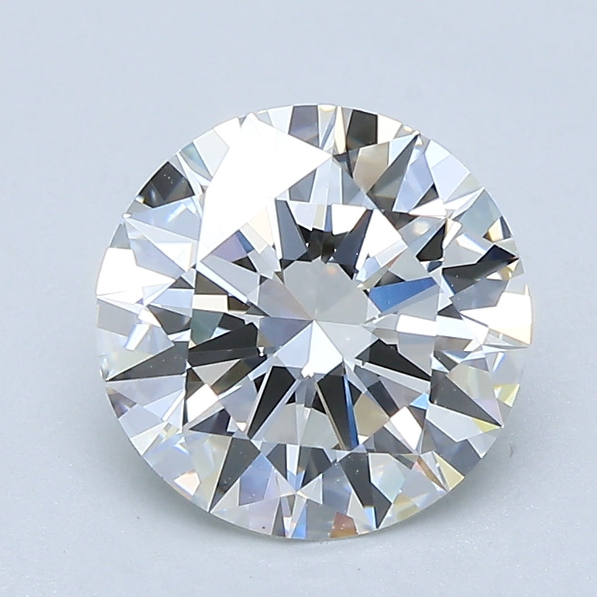 2.23ct Round F VVS2 Natural Diamond