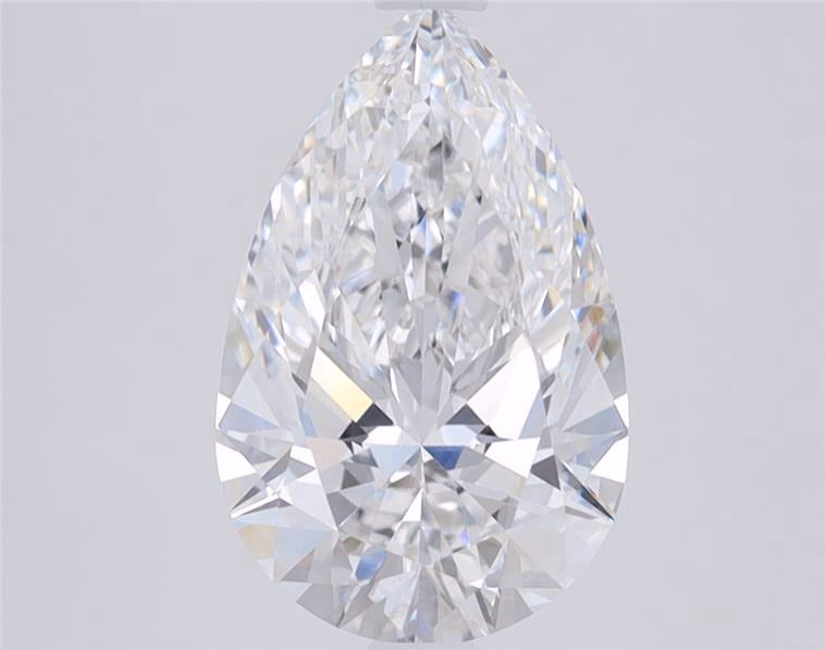 2.85ct Pear F VVS2 Lab Grown Diamond