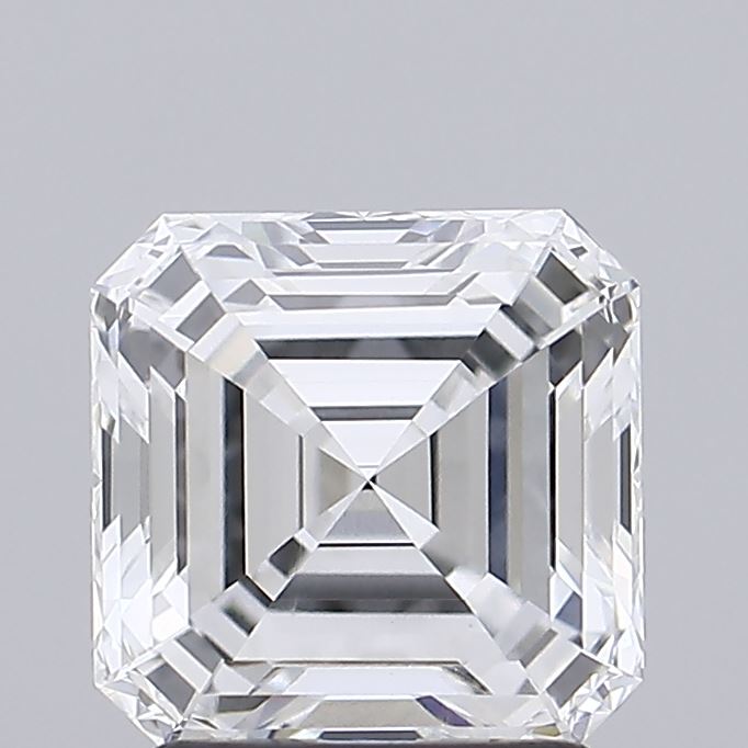 2.2ct Asscher E VVS2 Lab Grown Diamond