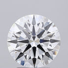 2.88ct Round F VVS2 Lab Grown Diamond