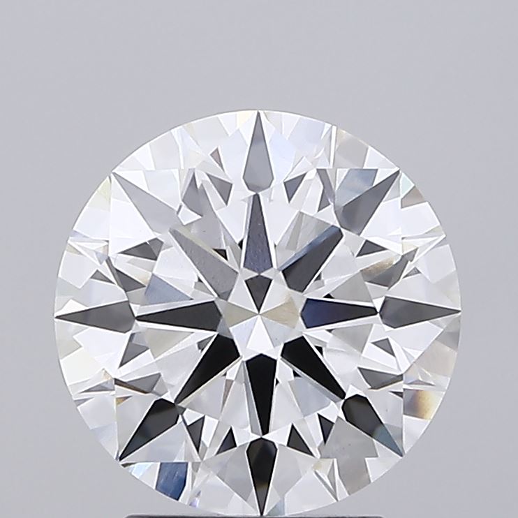 2.88ct Round F VVS2 Lab Grown Diamond